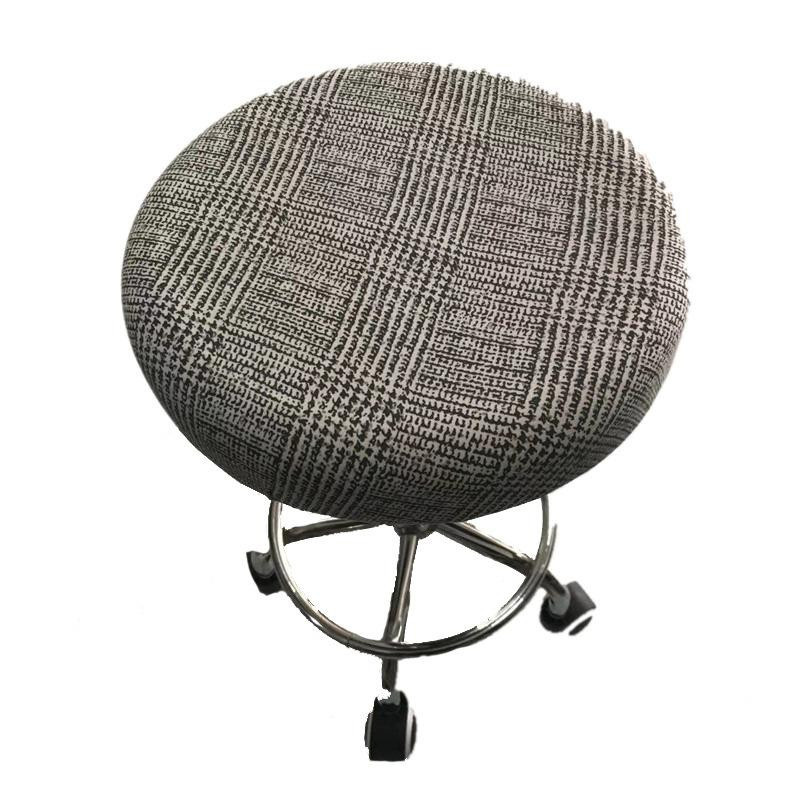 Housmife Elastischer Barhocker-Bezug für runde Stühle, Schmutzabweisender Stretch-Stuhlbezug aus Polyester und Elasthan, Durchmesser: 22-33 cm - Bild 2