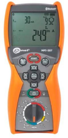 Sonel MPI-507 Installationstester in Orange - Bild 1