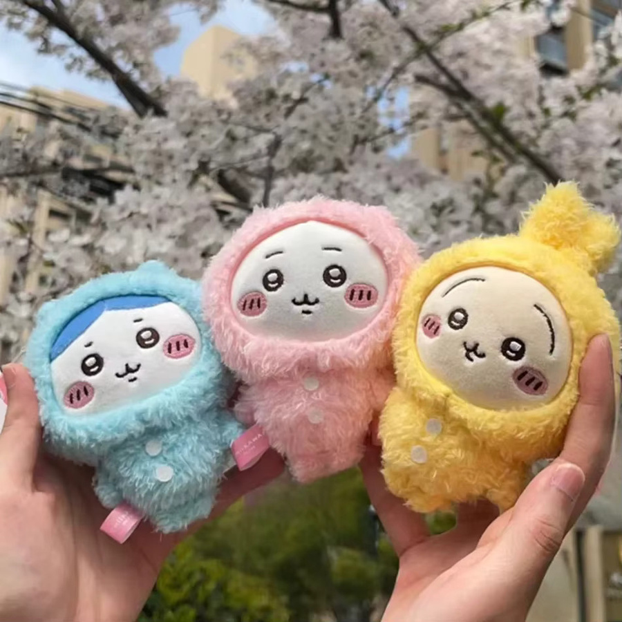 Bandai Usagi Hachiware Usachi Plüschpuppe Schlüsselanhänger, Plüsch / Textil - Bild 2