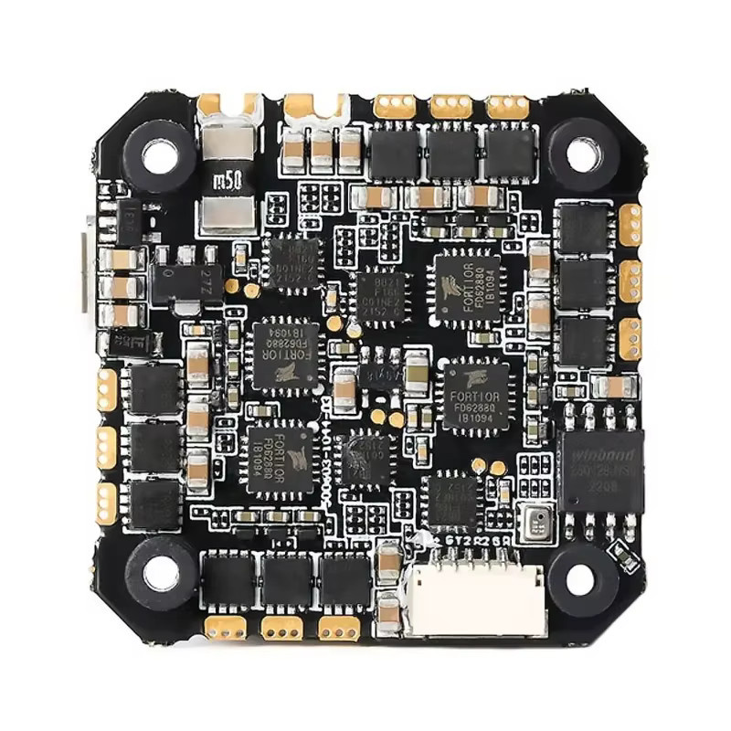 T-Motor T-HOBBY F7-35A-AIO oder F7-45A-AIO Flugsteuerung in Schwarz mit STM32F722 MCU, MPU6500 und BMP280 Barometer, 6S AIO Flight Controller - Bild 3