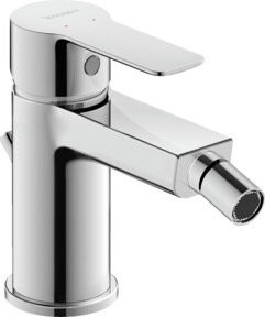 Duravit Bidet-Einhebelmischer D-Code in Chrom mit Keramikmischsystem und Safety-Stop - Bild 1