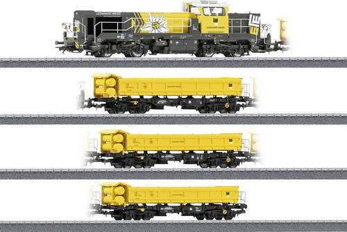 Märklin Bauzug DE 18 Leonhard Weiss, H0, 1:87, Metall, Gelb - Bild 1