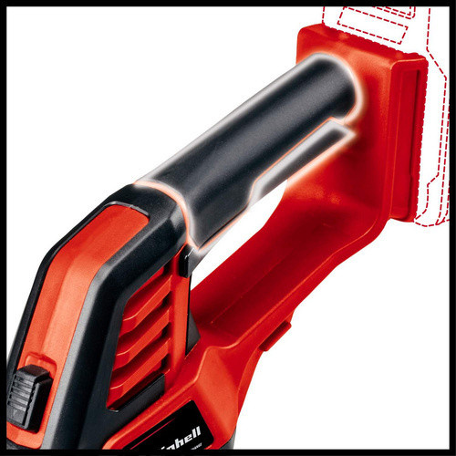 Einhell Power X-Change Akku-Gras- und Strauchschere GE-CG 18/100 Li-Solo in Rot/Schwarz - Bild 4