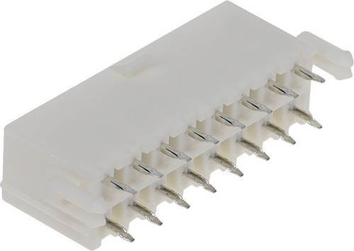 Molex Einbau-Buchsenleiste Standard in Weiß mit 16 Polen und 4,20 mm Rastermaß - Bild 1