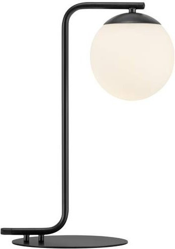 Nordlux Grant 46635003 Tischlampe in Schwarz mit E14 Fassung aus Metall und Glas - Bild 1