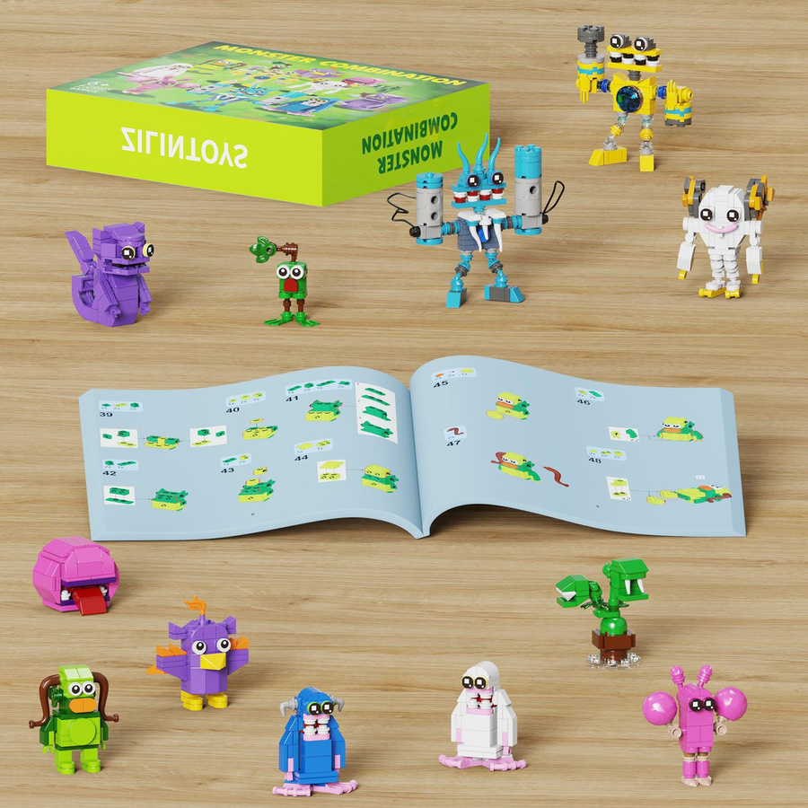 Linyi toy My Singing Monsters Wubbox Bausteinset 3-6 Jahre - Bild 3