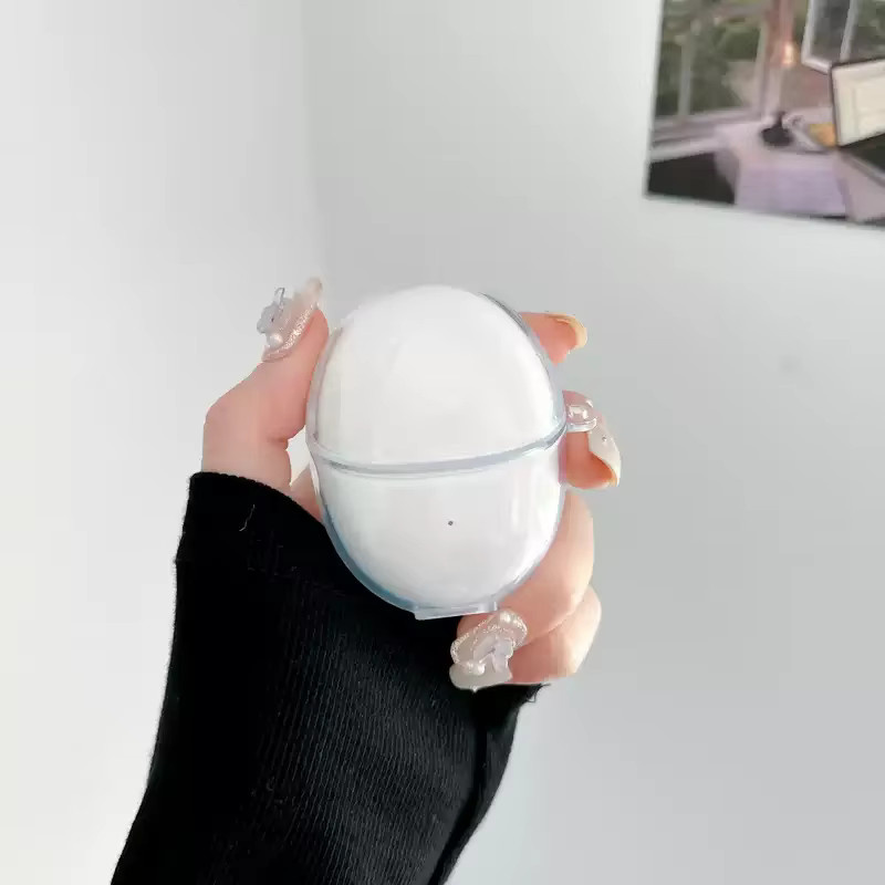 Transparente TPU-Schutzhülle für Huawei FreeBuds 6 und FreeBuds 5 inklusive Trageband-Haken - Bild 2