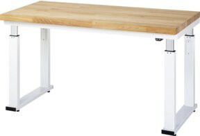 STIER Elektrisch Höhenverstellbare Werkbank Premium in Mehrfarbig, B/T/H: 150 x 70 x 74-114 cm - Bild 1