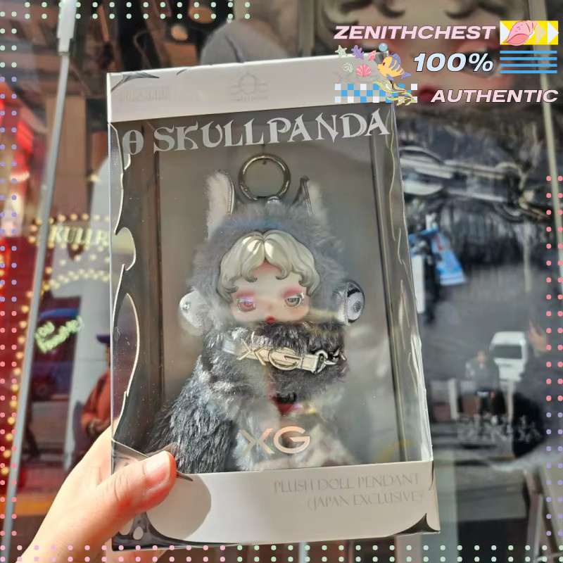 Popmart Skullpanda Hängekarte, Grau, Plüsch / Textil - Bild 4