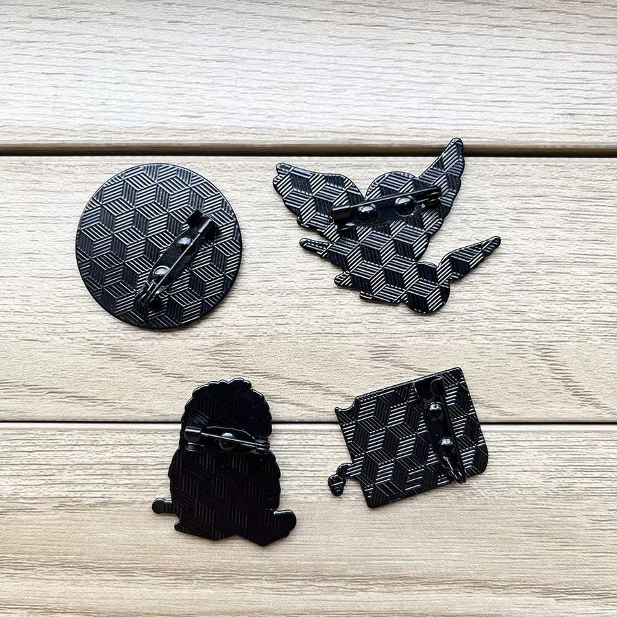 Bandai Pin-Set, 4-teilig, Eulen und Zauberbuch, Metallanstecker - Bild 5