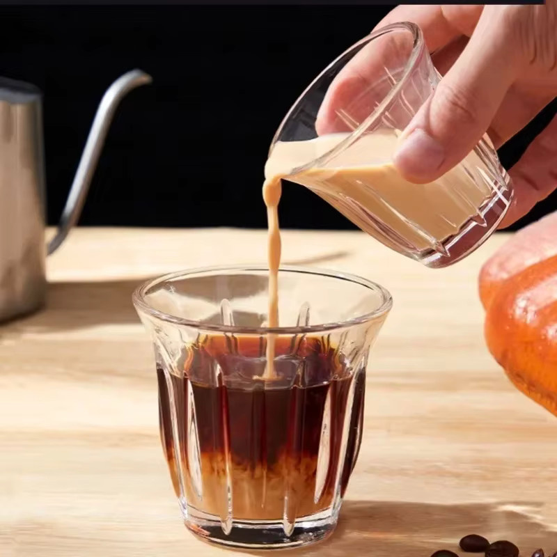 JUSTINLAU 2er Set Hitzebeständige Gläser für Kaffee, Cappuccino und Cocktails, Transparent - Bild 6