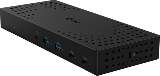 i-tec Triple 4K Dockingstation mit 100W USB-C und Thunderbolt Anschlüssen, Schwarz - Bild 1