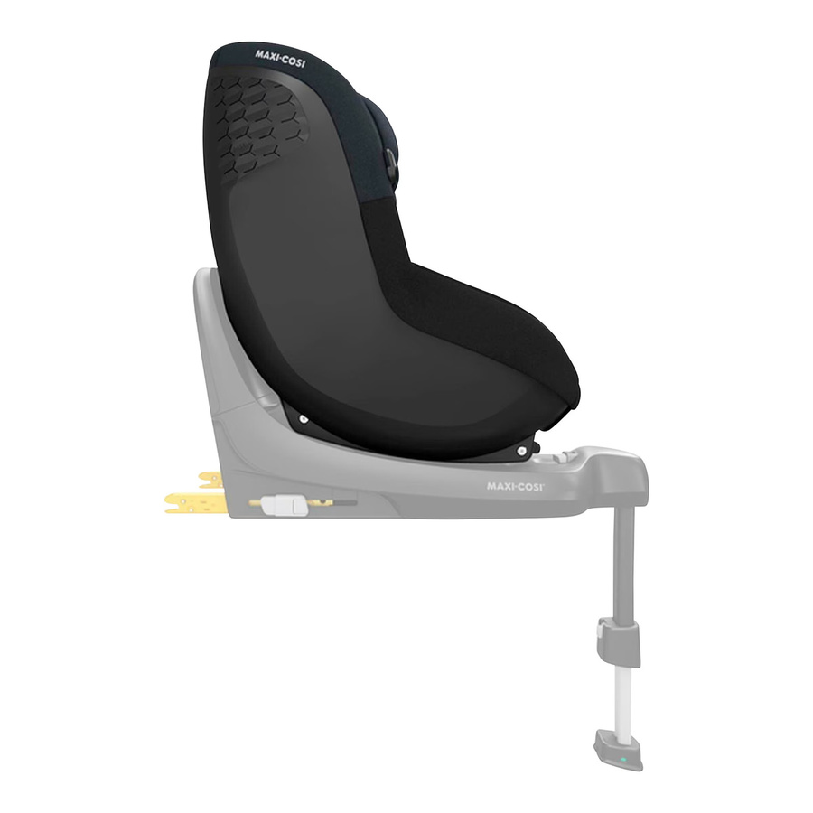 Maxi-Cosi Babyschale Pearl S in Schwarz mit Isofix-Basis für die Phase 2 (75-105 cm) nach i-Size Standard - Bild 2