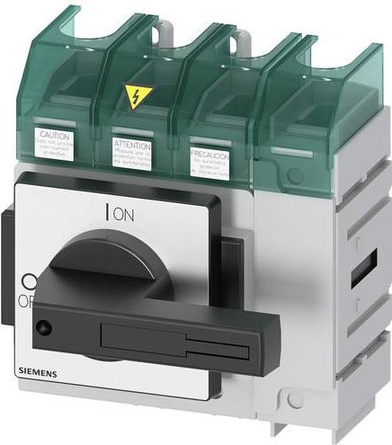 Siemens Lasttrennschalter 3LD58000TL11 in Schwarz und Grau für Verteilungsschränke - Bild 1