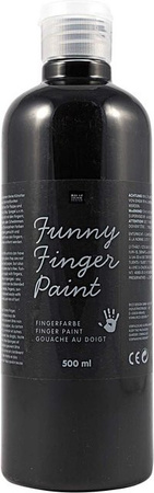 Rico Design Fingerfarbe Schwarz