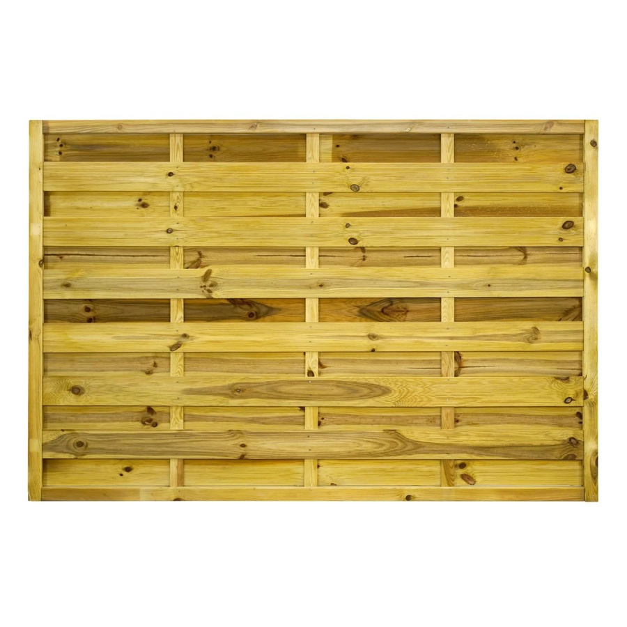 GartenLand Dichtzaun VARIO Gerade Holzzaun aus Kiefernholz in Grün, B/H: 180 x 120 cm, kesseldruckimprägniert - Bild 2