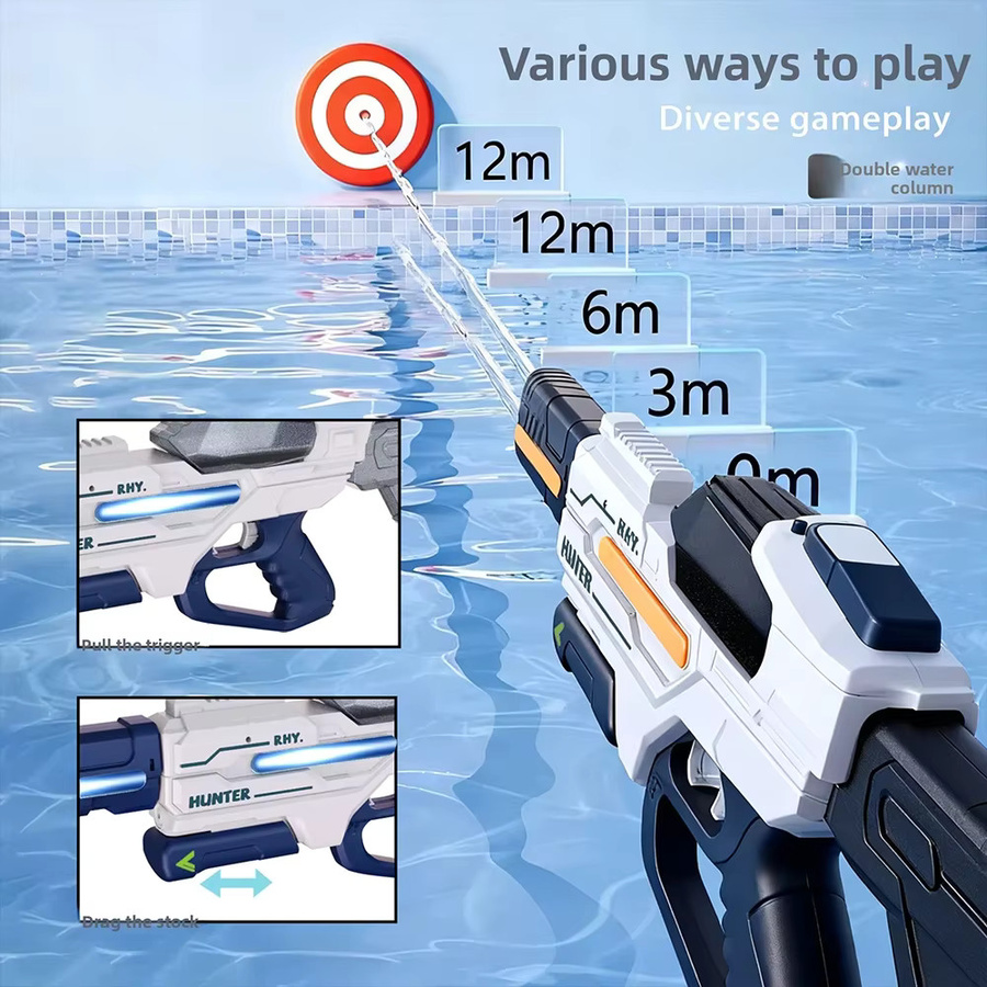 Kmoist Automatische Wasserpistole, orange, Wasserspielzeug - Bild 3