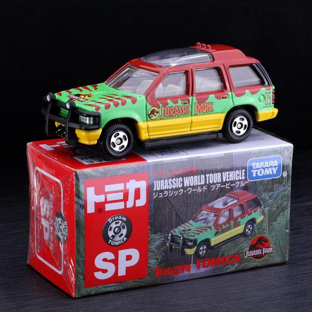 TOMY Explorer Tour Fahrzeug SUV, Druckguss, Metall, Grün - Bild 1