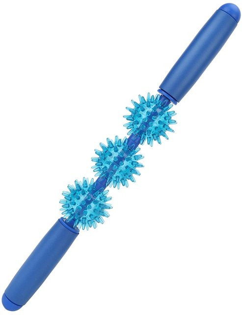 Beautyyy Massage Roller Stick mit 3 Massagekugeln, Blue, Unisex - Bild 1
