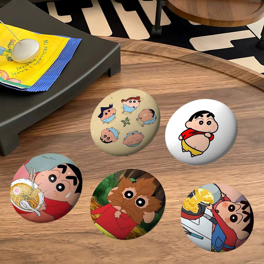 52TOYS Anstecknadeln, Kawaii Cartoon C-crayon Shin-chan - Bild 5