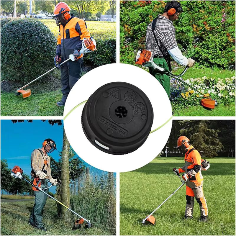 Stihl A20F-C3-2 Trimmerkopf für FSA57 und FSE52 in Schwarz und Weiß - Bild 2