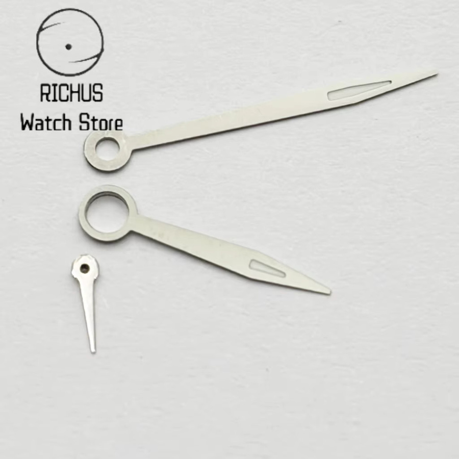 RICHUS Uhrzeiger, Silber/Roségold, Bicolor, passend für ETA 6497, 6498, Sea Gull ST36, Handaufzugsuhr, Uhrenzubehör - Bild 1