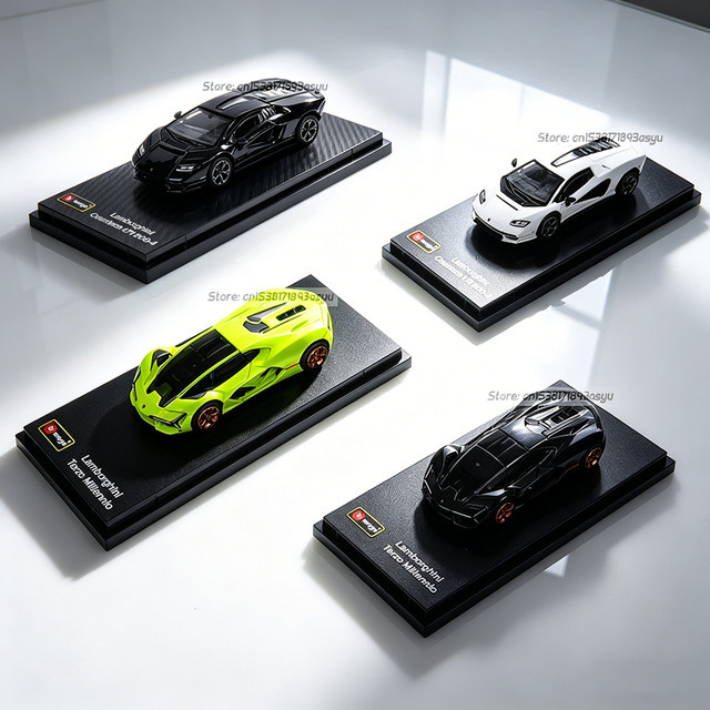 Bburago Lamborghini Terzo Millennio Countach LPI800-4, Auto-Modell, 1:64, mit Acryl-Staubschutz, ab 14 Jahre - Bild 1