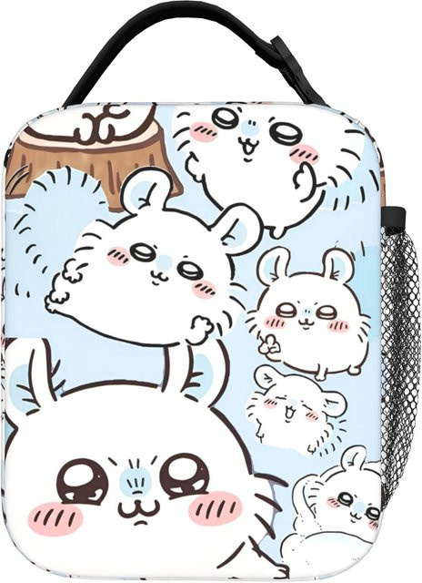 Bandai Chiikawa Cartoon Isolierte Lunchtasche in Blau - Bild 1