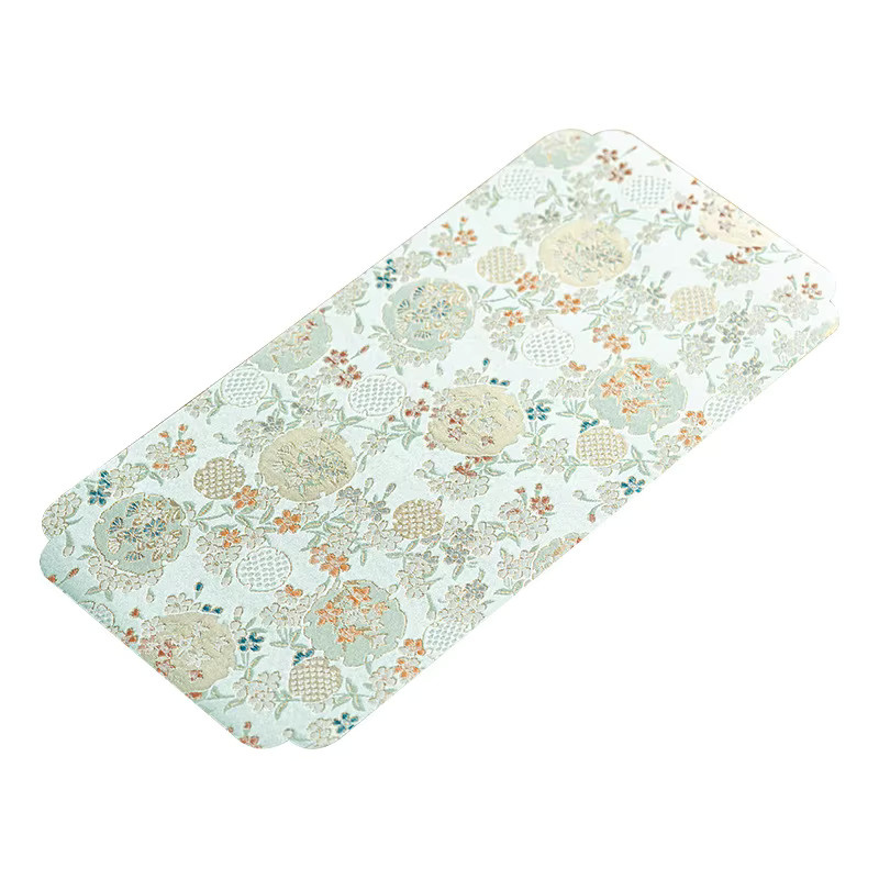 Wasserdichte Teematte mit Dianthus-Blumenmuster, doppelseitig nutzbare Zen-Tischmatte in Multicolour, ideal als Topfuntersetzer oder Trockentisch - Bild 4