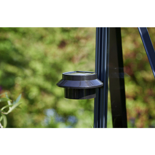 Juliana Solar LED Grow Light Schwarz für Gewächshäuser mit Clip und Dämmerungssensor - Bild 5