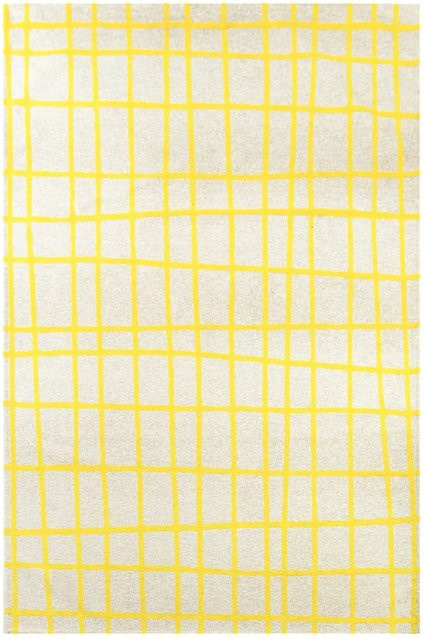 Lola&Moi Teppich Bright Yellow Gelb Geometrisch Minimalistisch B: 170 cm, T: 240 cm - Bild 1