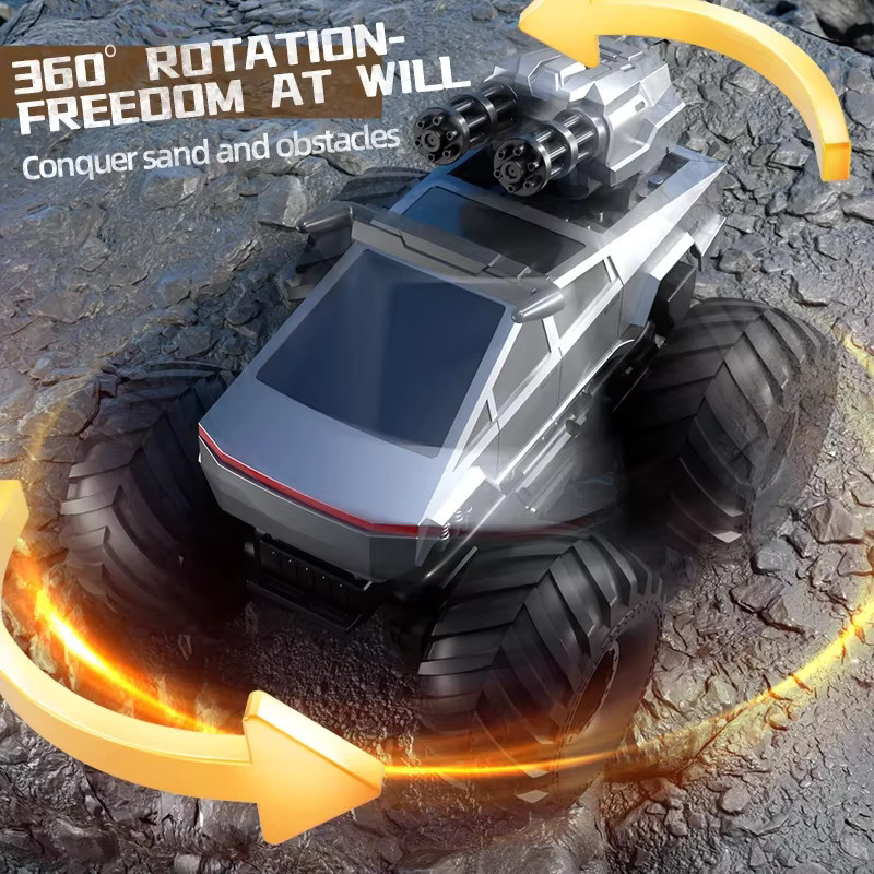 JJRC Q213 RC Off-Road Stunt Auto, Amphibienfahrzeug, Pick-up Truck, ferngesteuert - Bild 4