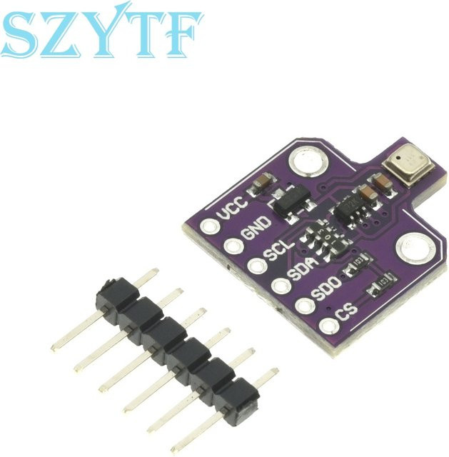 CJMCU-680 BME680 Digitaler Temperatur-Feuchtigkeits-Drucksensor und Höhensensormodul Entwicklungsboard in Purple - Bild 1