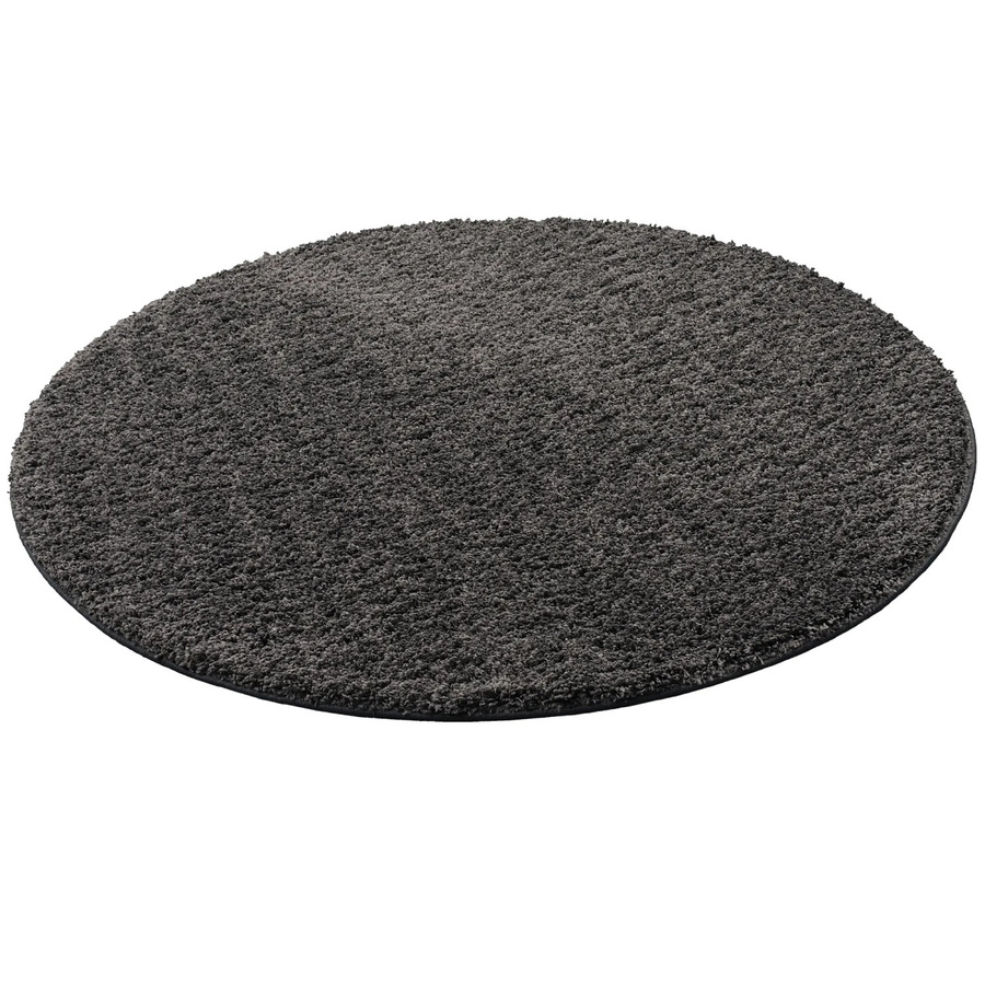 Snapstyle Milano Hochflor Langflor Teppich Rund Anthrazit Durchmesser: 200 cm - Bild 2
