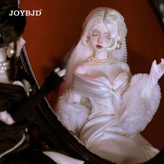 JOYBJD Lvy 1/4 Puppe mit Kugelgelenk, weißes Kleid, Set - Bild 1