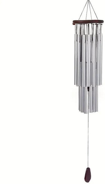 Musikalische Gedenk-Windspiele aus Metall von Yiran Furniture in Gold oder Silber - Bild 1