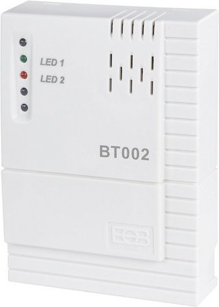 Vitalheizung Funkempfänger für Funk-Raumthermostat BT010 und BT711, weiß, B/T/H: 7,8 x 10,8 x 2,5 cm - Bild 1
