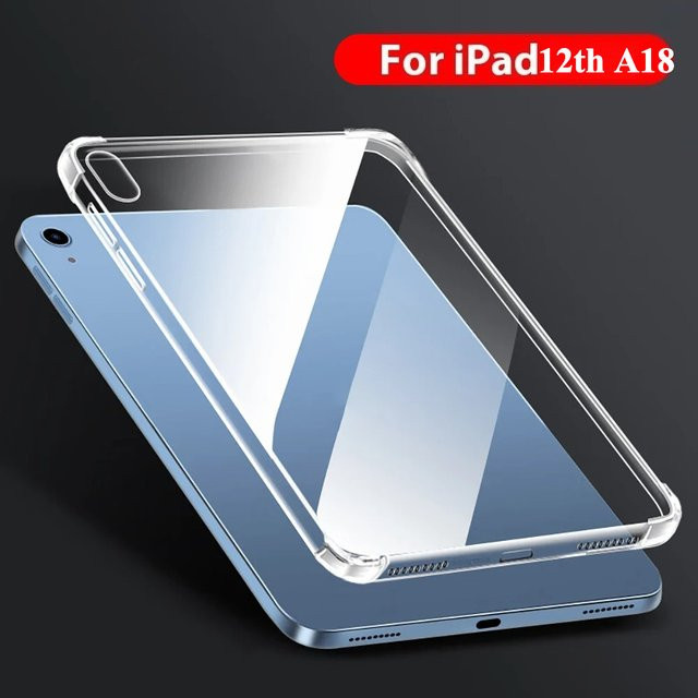 Transparente TPU Airbag Anti-Sturz Tablet-Hülle für Apple iPad Pro, Air und Mini in Transparent - Bild 1