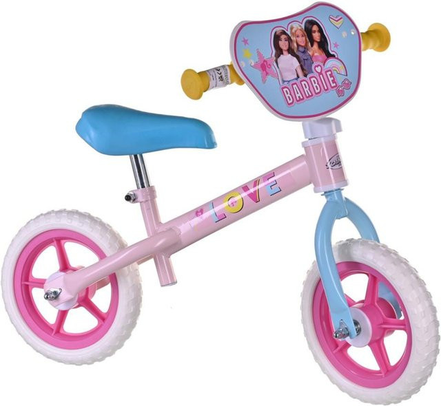 Barbie Toimsa 165 Laufrad für Kinder in Rosa/Pink von Mattel mit höhenverstellbarem Sitz und EVA-Schaumstoff-Reifen - Bild 1