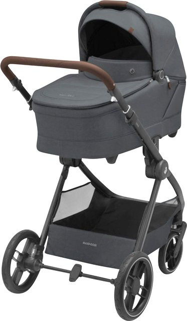 Maxi-Cosi Kombikinderwagen Oxford+ Travel-Set grau mit Babyschale Pebble 360 Pro 2 und Isofix-Basis FamilyFix 360 Pro - Bild 1