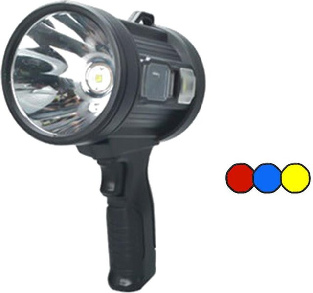 TOMTOP JMS Solarlampe mit Stativ, wasserdichte USB-aufladbare Tragbare Lichtquelle in Schwarz - Bild 1