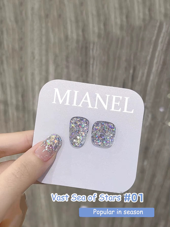 MIANEL Nagellack, Meeresexplosion-Effekt, 12 ml, schimmernd - Bild 2