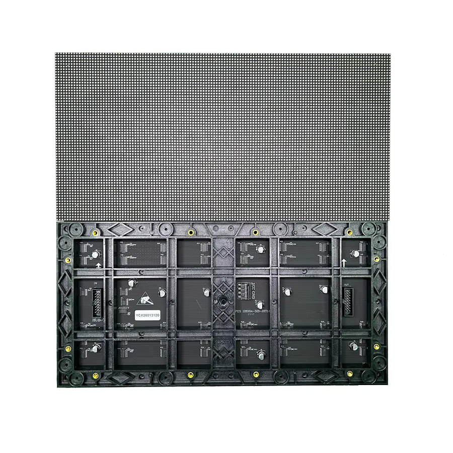 Yao Cai Xing LED SMD Panel P2.5 Indoor Dot-Matrix HD-Einheitentafel in Schwarz, B: 32 cm, H: 16 cm - Bild 3