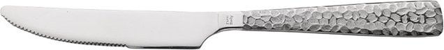 Pintinox Tafelmesser Palace Martellato gehämmert in Silber, 12er Pack, Länge: 22 cm - Bild 1