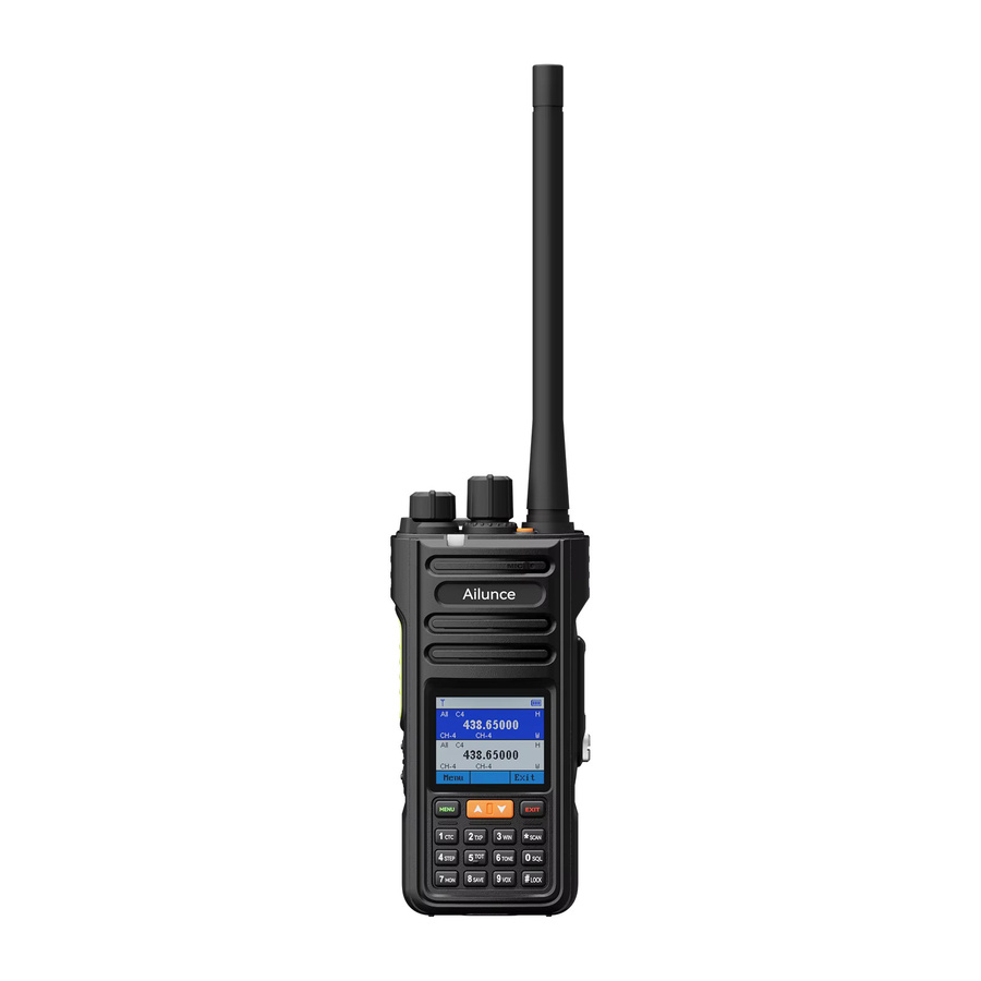 Retevis HA2 Walkie-Talkie in Schwarz mit Dual-Band, GPS, APRS und Bluetooth für App-Programmierung via iOS und Android, IP67 wasserdicht für Outdoor und Business - Bild 6