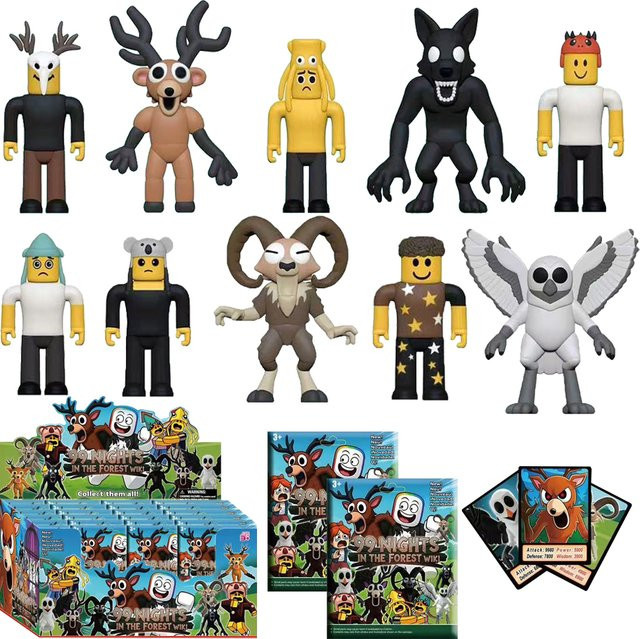 Bandai Spiel 99 Wald Überleben Nächte, Action Figur, Einzelfigur, ab 3 Jahren - Bild 1