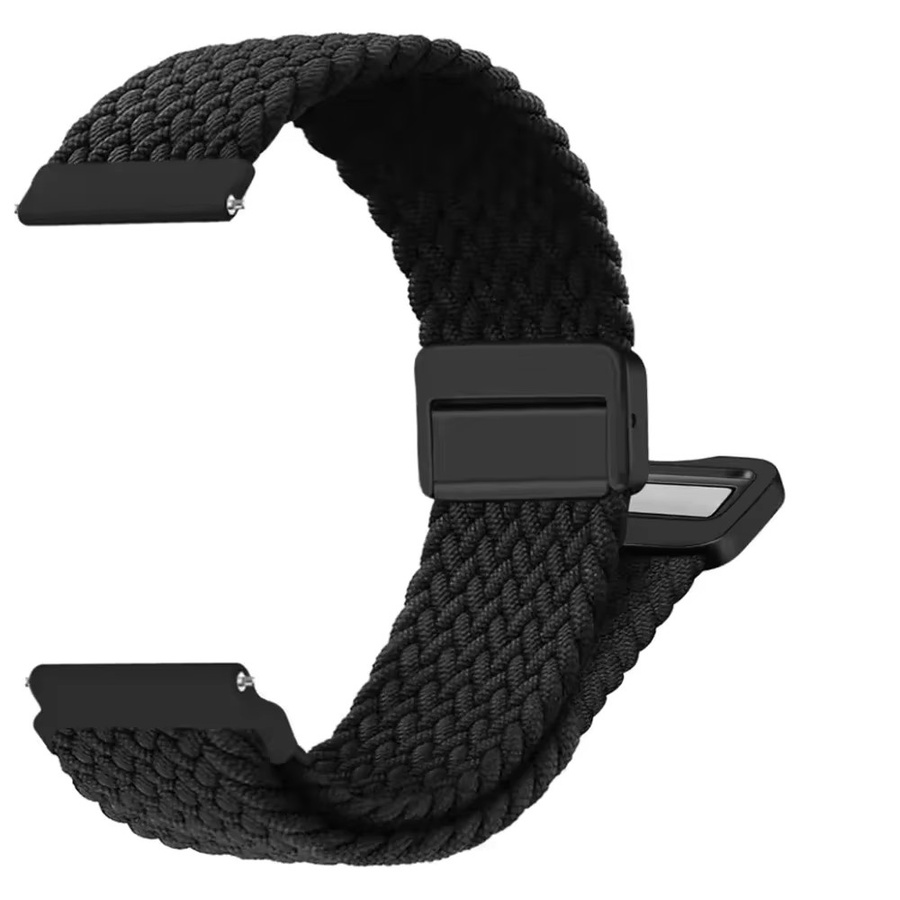 Fossil Uhrenarmband Nylon, geflochten, Schwarz, Unisex - Bild 4