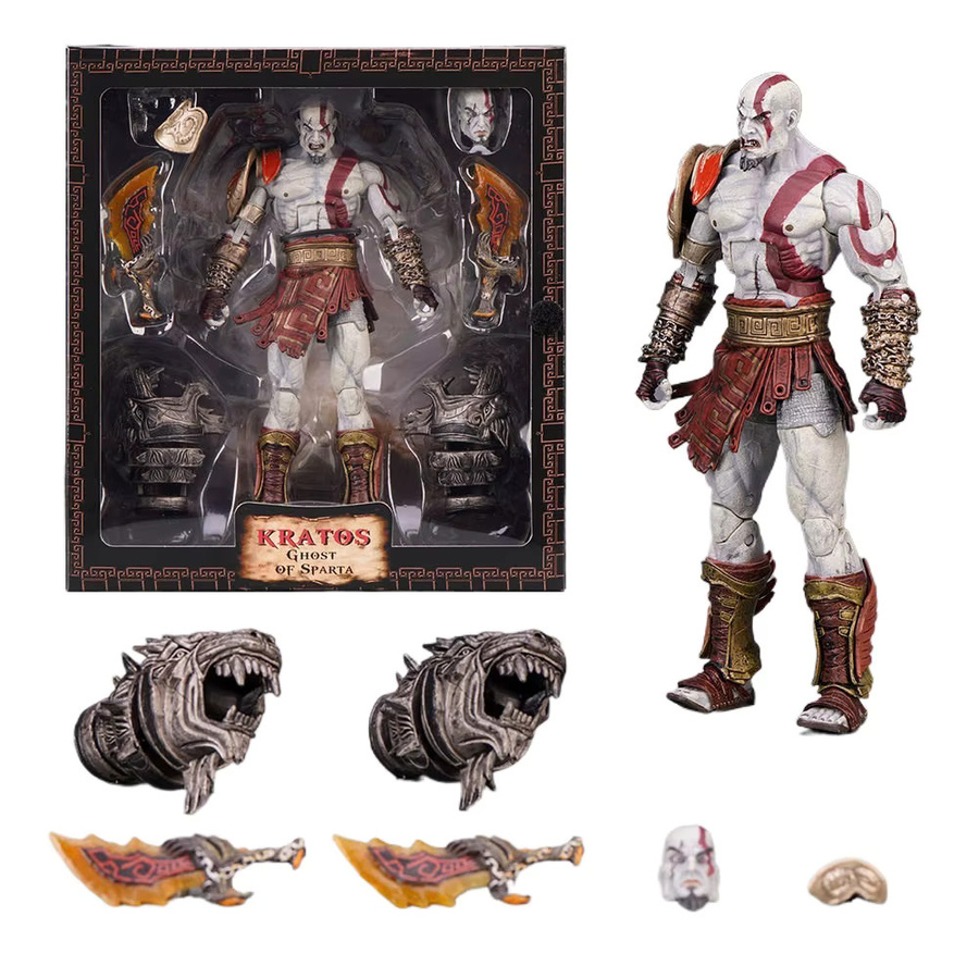 Bandai God Of War Kratos Actionfigur, 18 cm, Kunststoff, Einzelfigur - Bild 3
