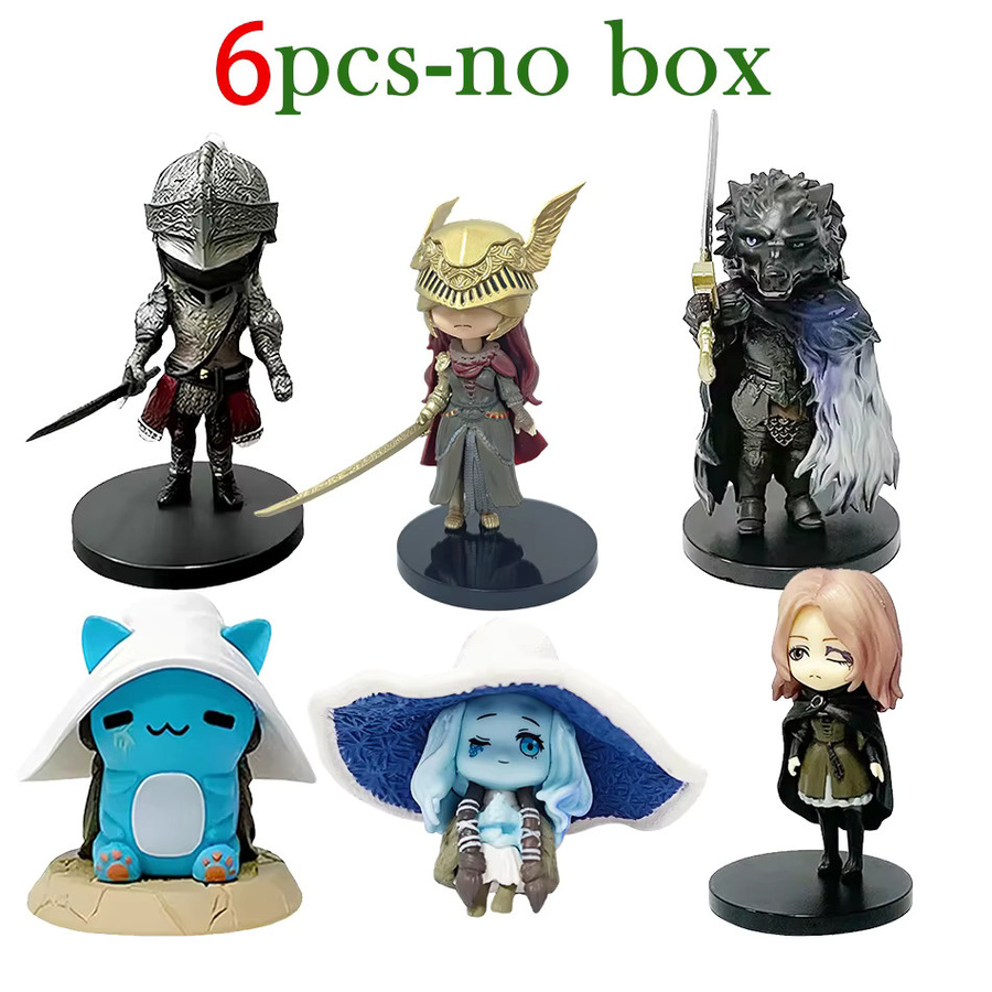 Bandai Elden Ring Wolf War Ghost Mei Linna, Q-Version Charakter, Spielfigur, PVC-Modell - Bild 3