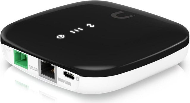 Ubiquiti UISP-FIBER-XGS XGS-PON Optical Network Terminal mit 10GbE RJ45 LAN in Schwarz - Bild 1